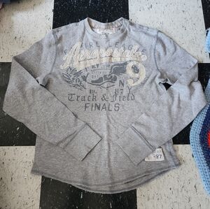 Aeropostale 1987 Waffle Knit Long Sleeve